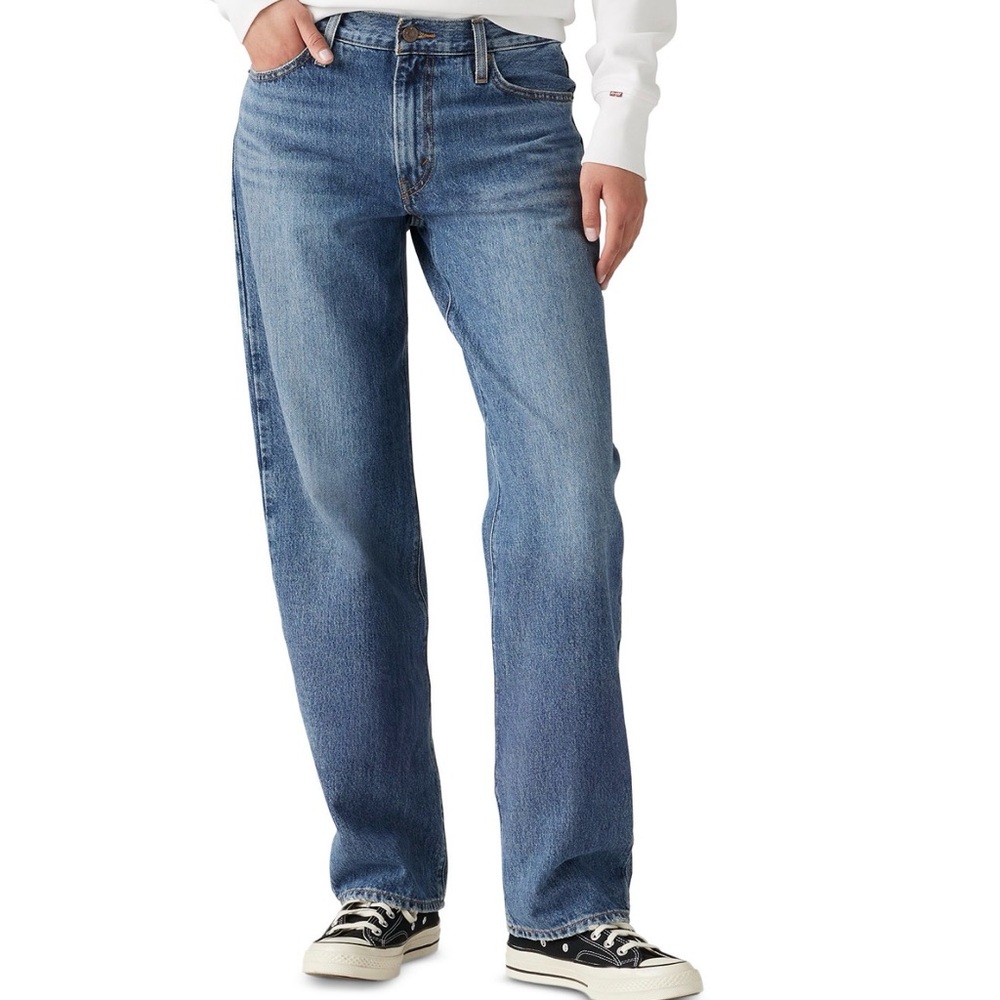 Levi's Women's Mid Rise Baggy Jeans